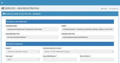 www.dti.gov.ph online registration renewal|IRegIS .